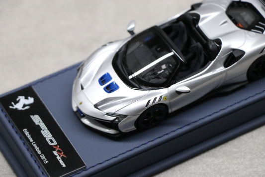 BBR Deluxe Series Ferrari SF90XX Spider in in Argento Nürburgring