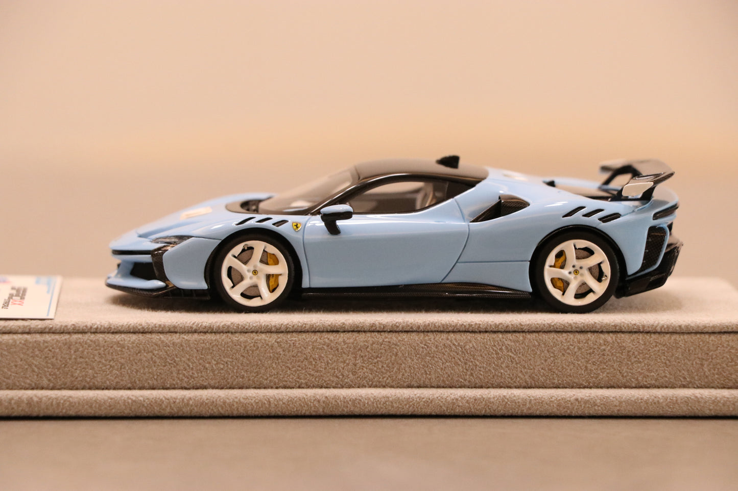 BBR Emperor Series 1:43 Ferrari SF90XX in Azzurro La Plata & White Accents - Limited 25 PCS -